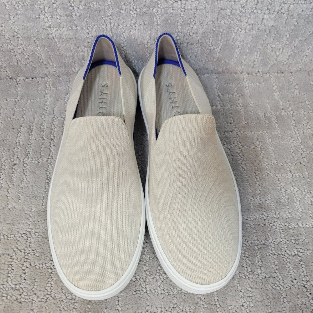 Rothy's The Sneaker Women's Size US 8.5 Sand Round Toe Slip On Comfort Shoes NEW - Picture 9 of 11